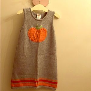 Adorable girls pumpkin dress!